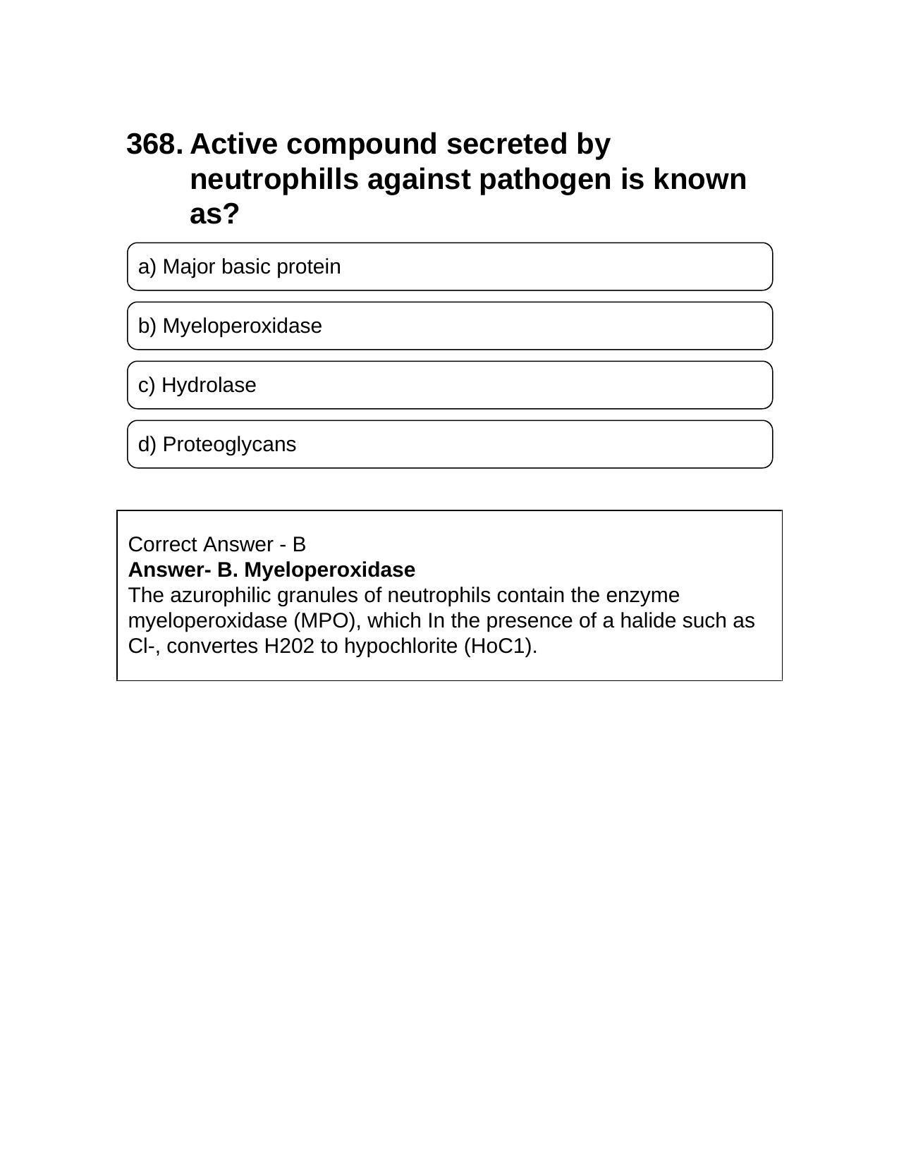 NEET PG 2016 Question Paper - Page 394