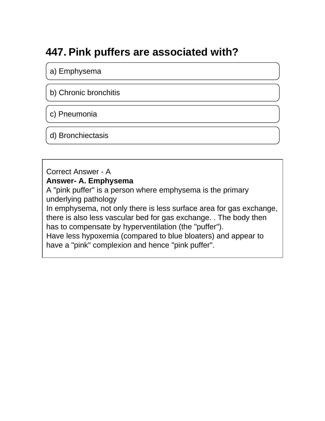 NEET PG 2016 Question Paper - Page 485