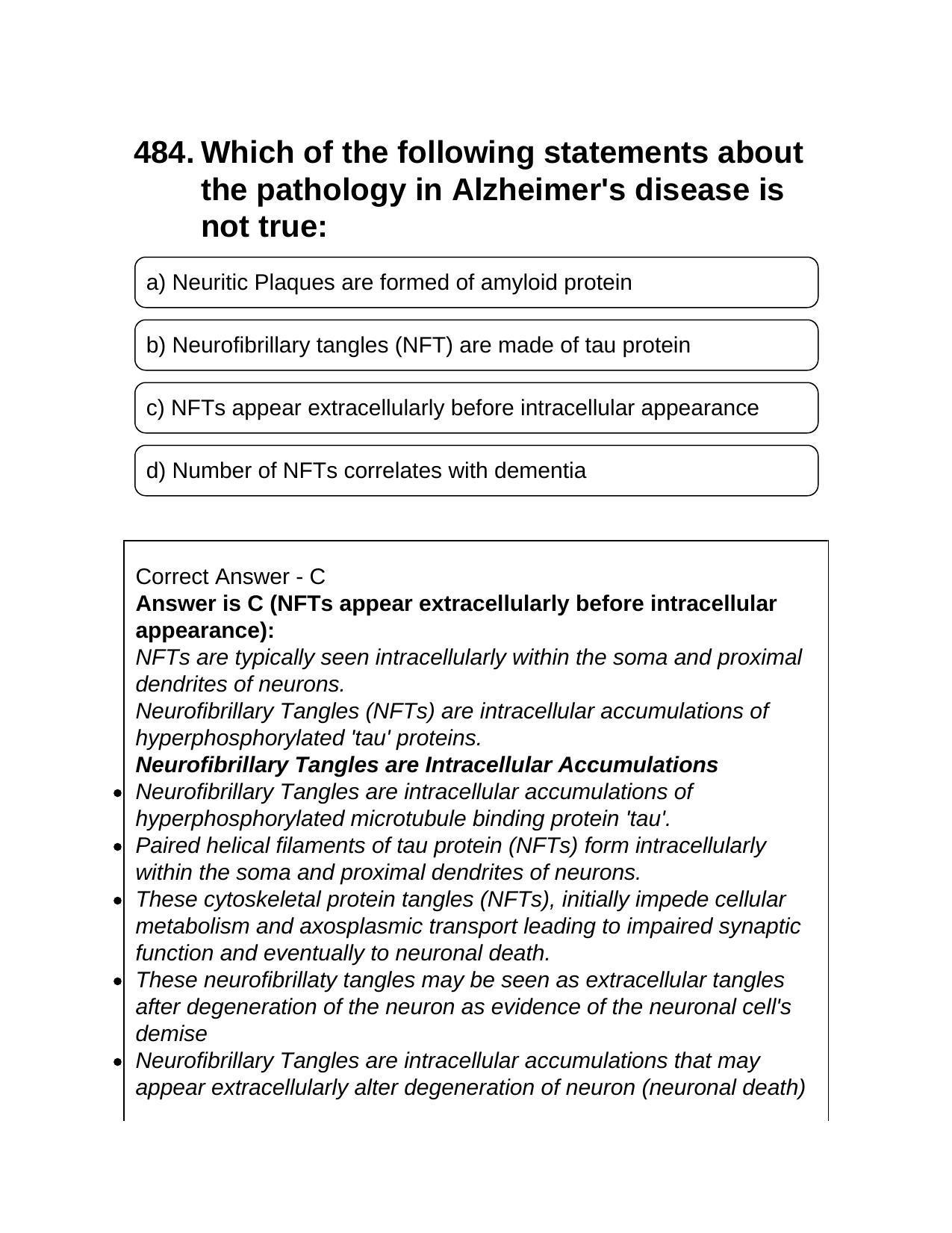 NEET PG 2016 Question Paper - Page 526