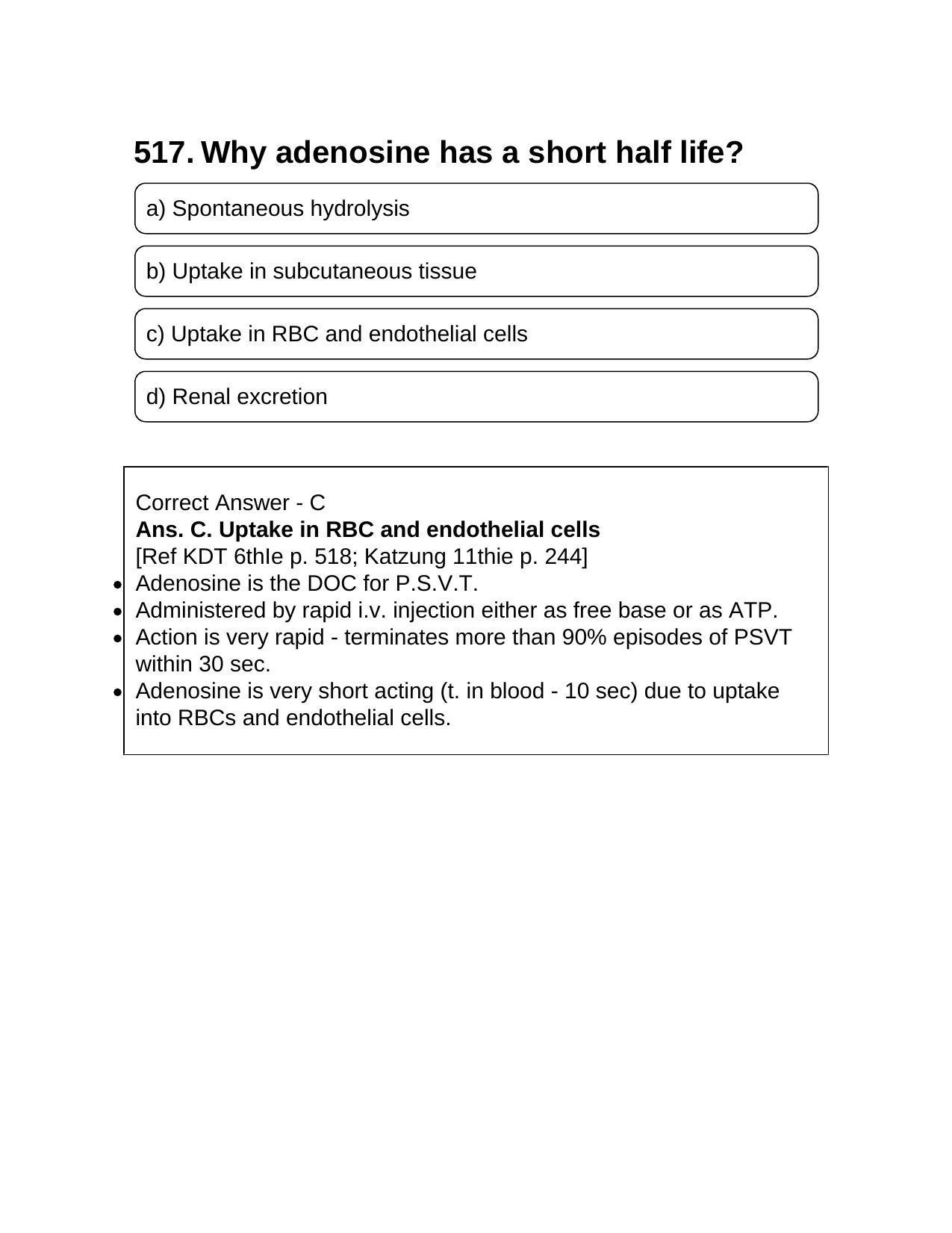 NEET PG 2016 Question Paper - Page 561