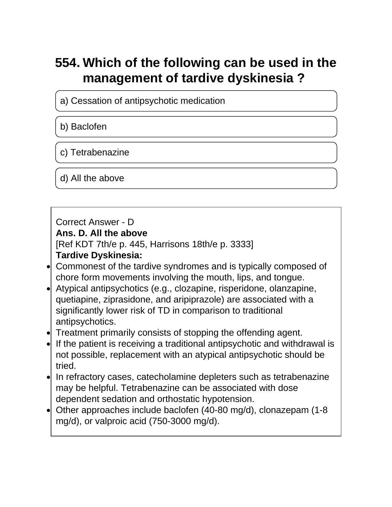 NEET PG 2016 Question Paper - Page 598