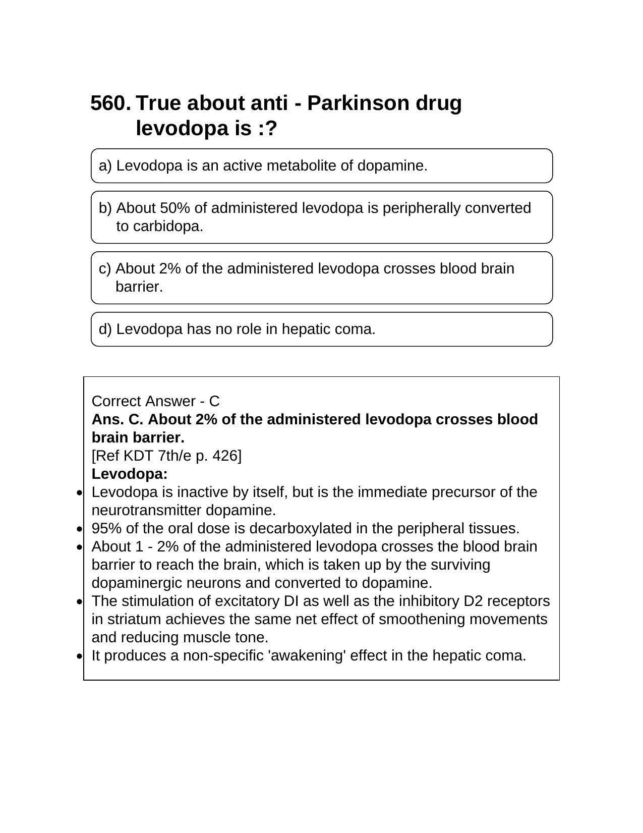 NEET PG 2016 Question Paper - Page 604