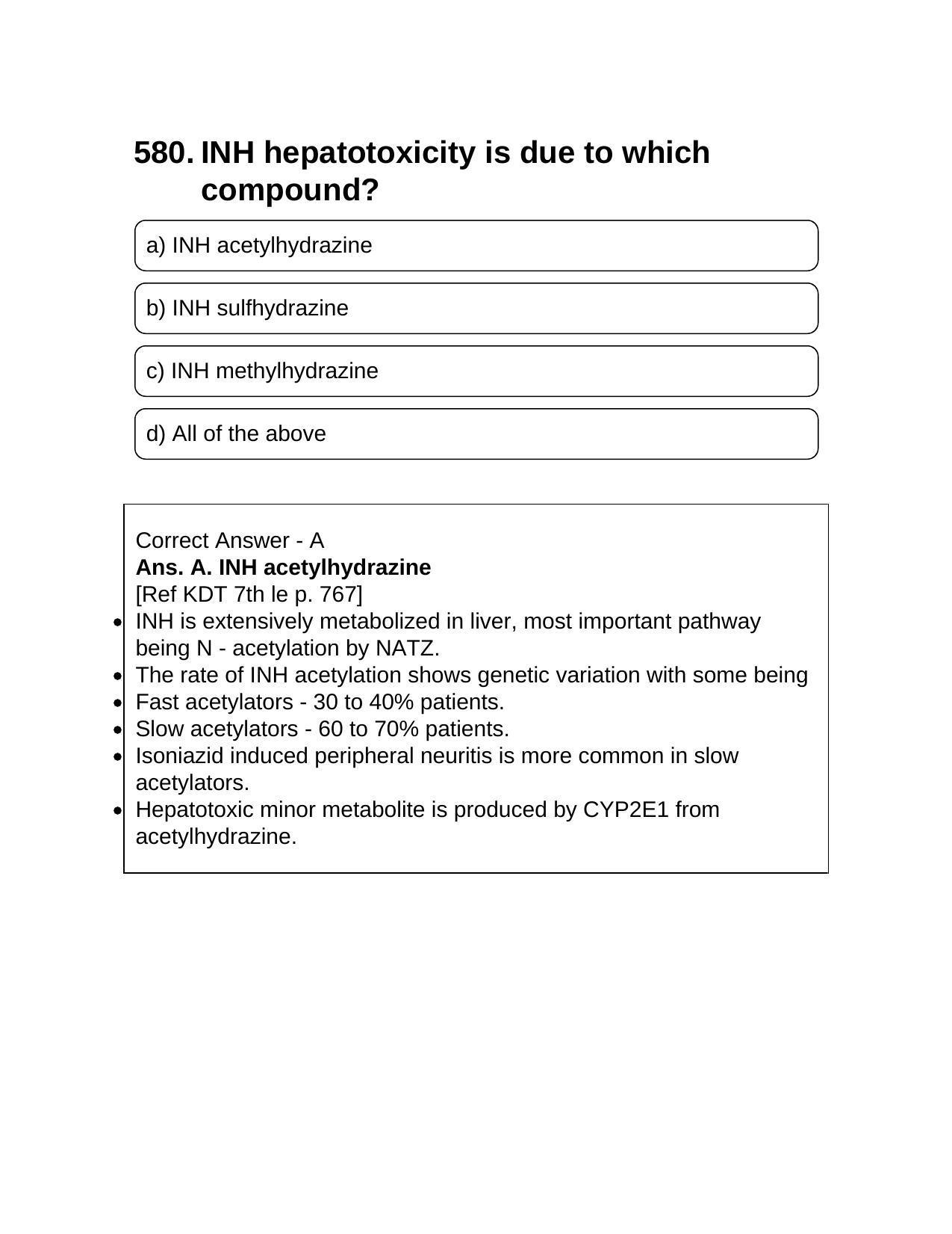 NEET PG 2016 Question Paper - Page 625
