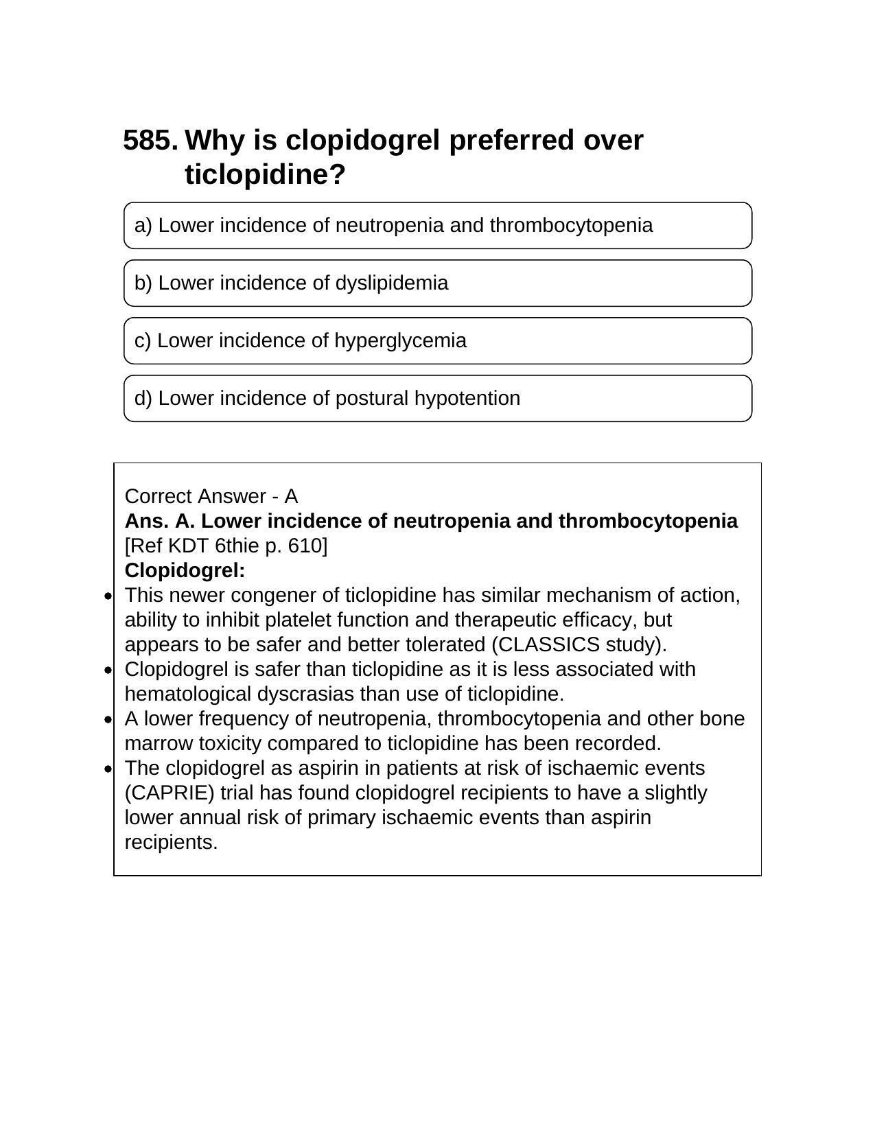 NEET PG 2016 Question Paper - Page 630