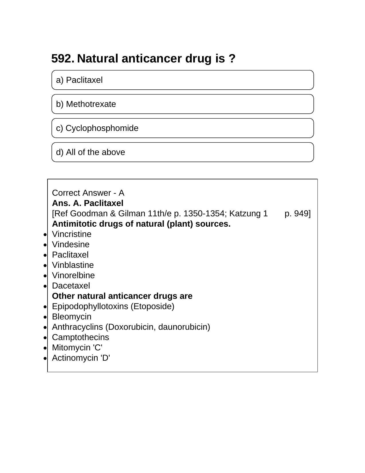 NEET PG 2016 Question Paper - Page 637
