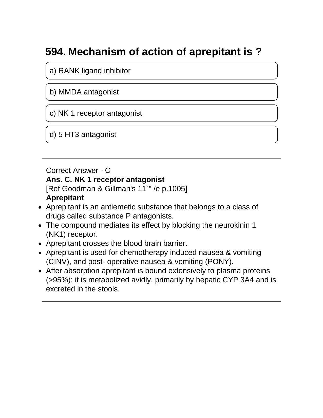 NEET PG 2016 Question Paper - Page 639