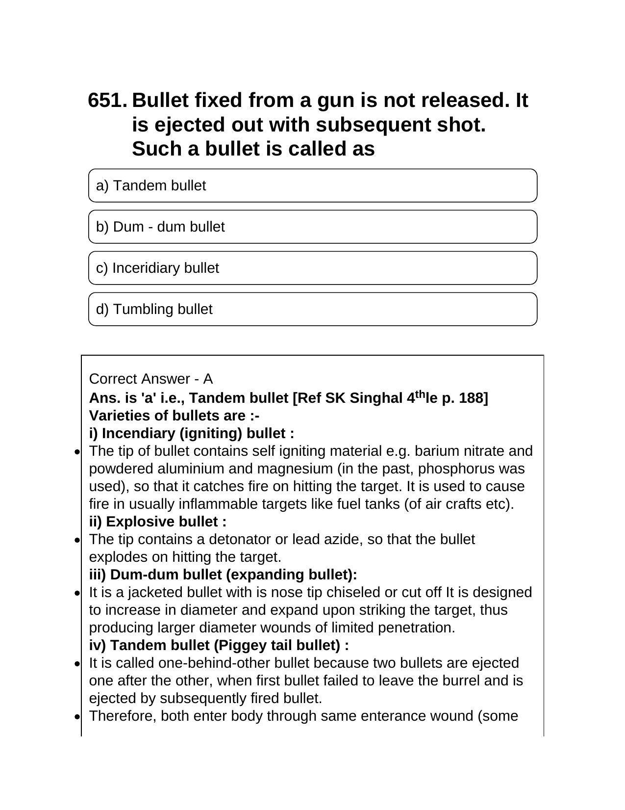 NEET PG 2016 Question Paper - Page 704