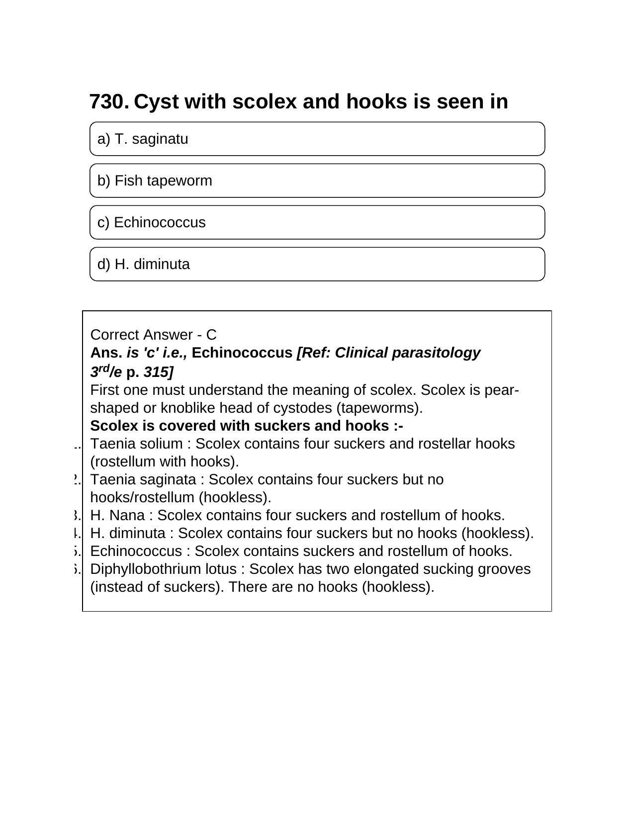 NEET PG 2016 Question Paper - Page 796