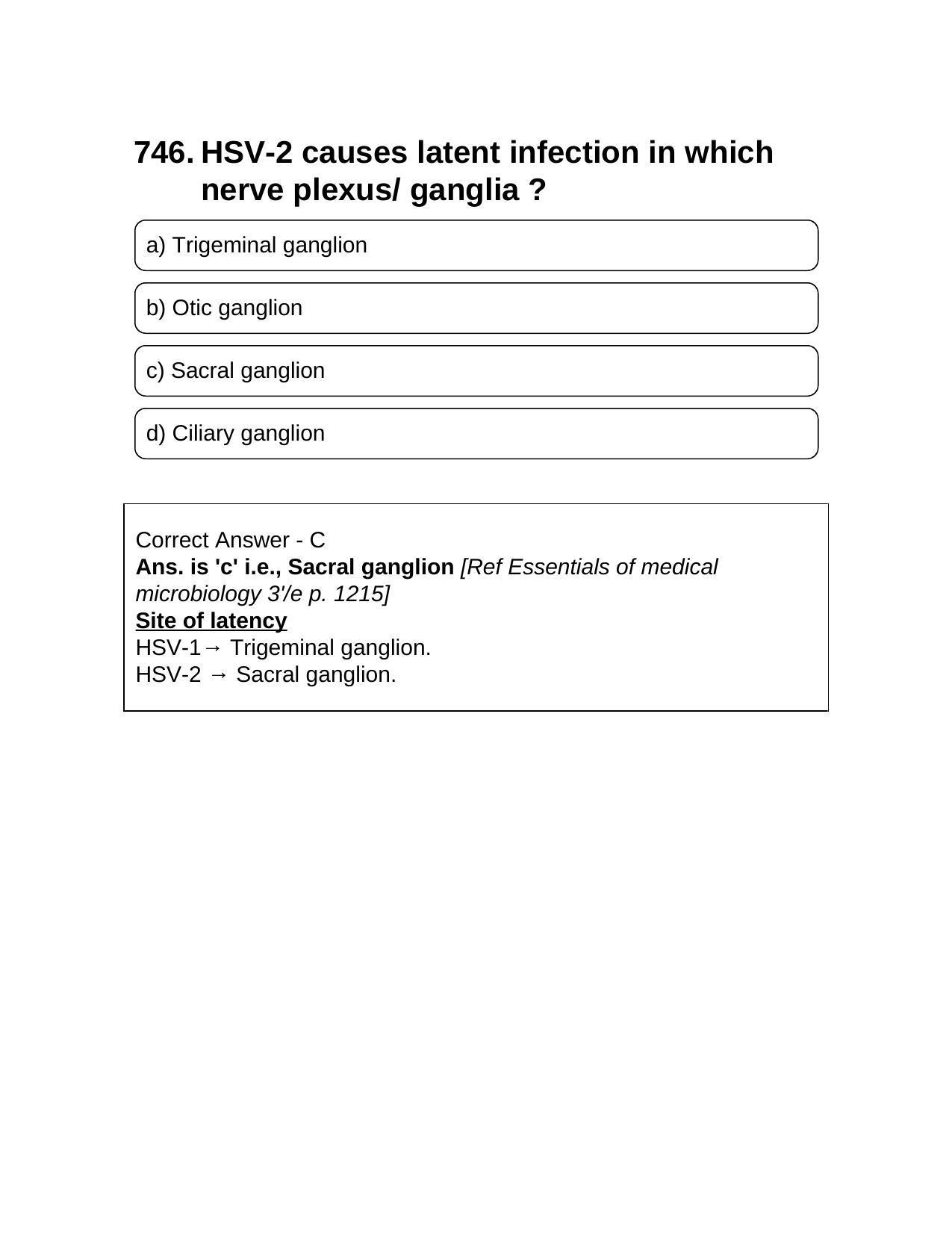 NEET PG 2016 Question Paper - Page 813
