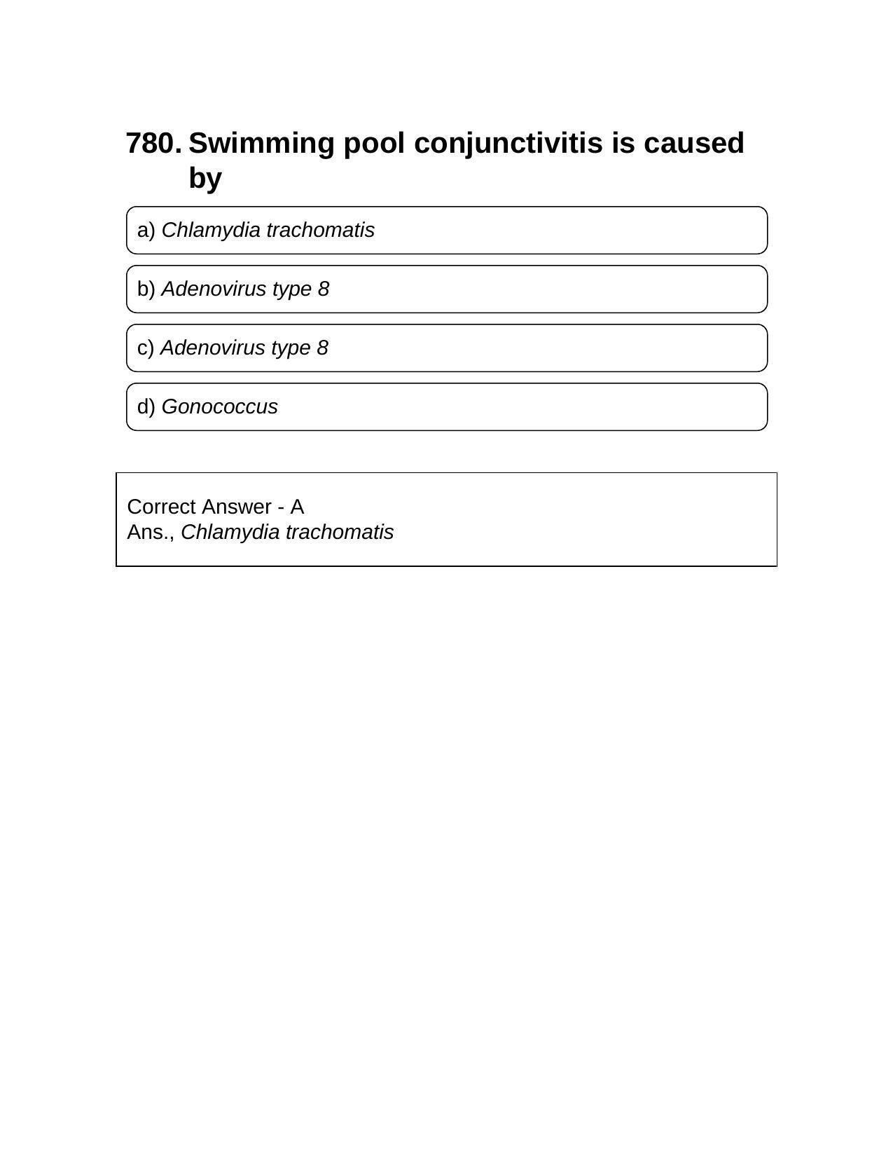 NEET PG 2016 Question Paper - Page 850
