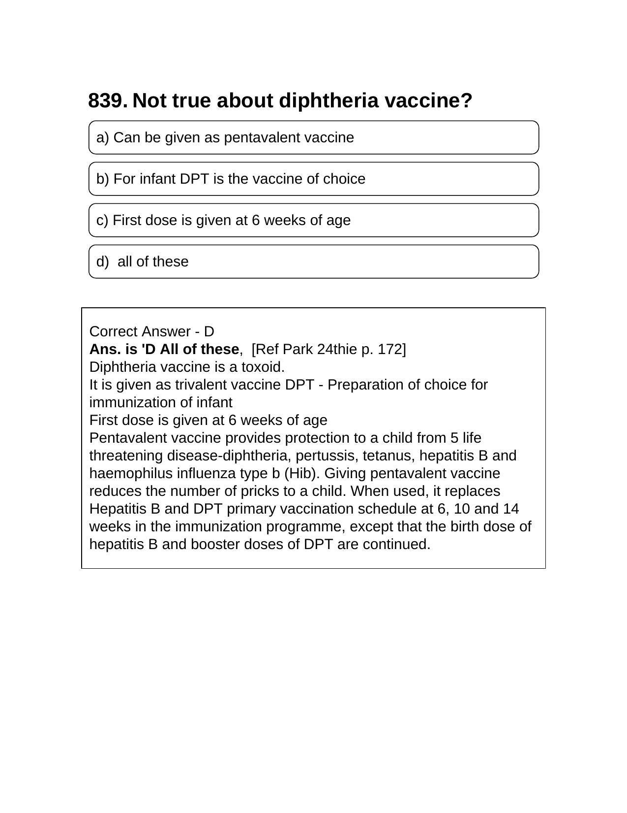 NEET PG 2016 Question Paper - Page 918