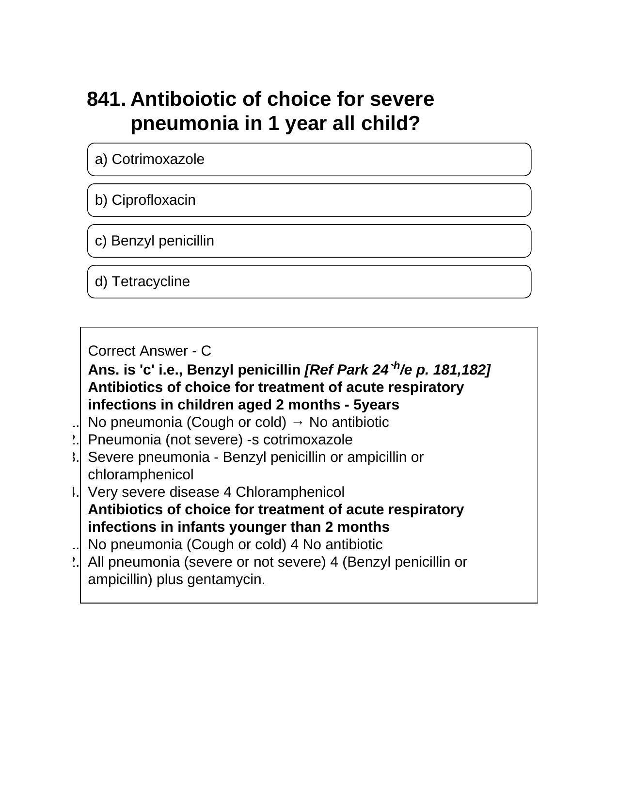 NEET PG 2016 Question Paper - Page 920
