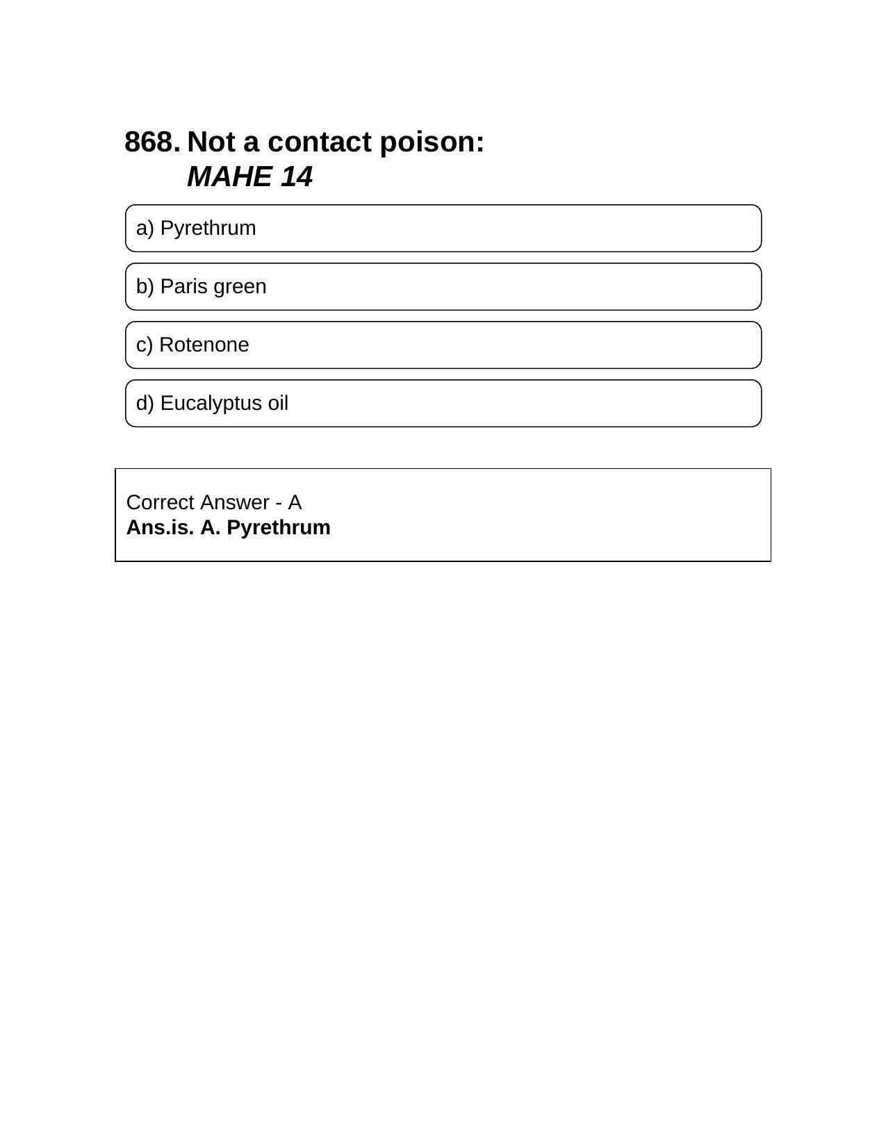 NEET PG 2016 Question Paper - Page 949