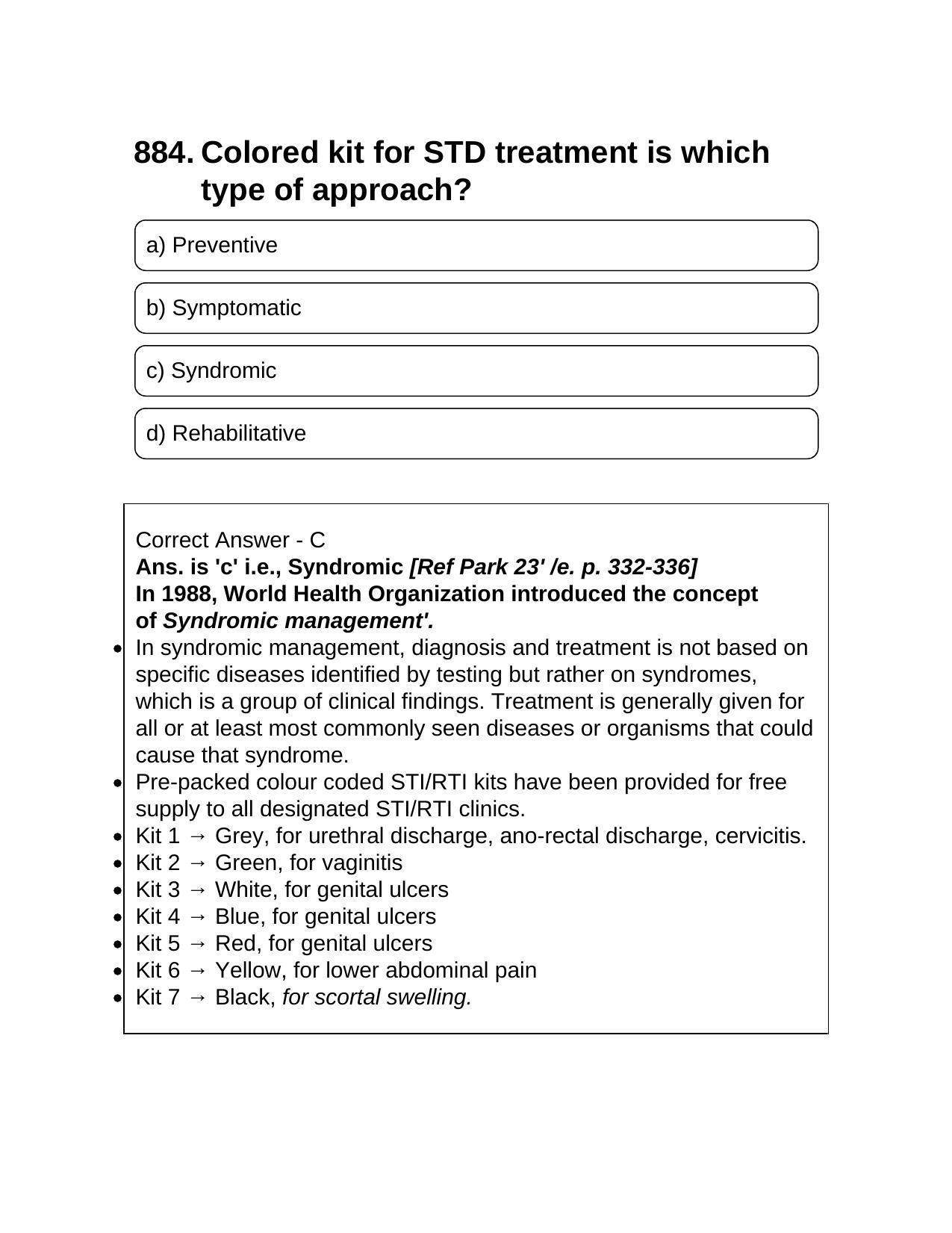 NEET PG 2016 Question Paper - Page 966
