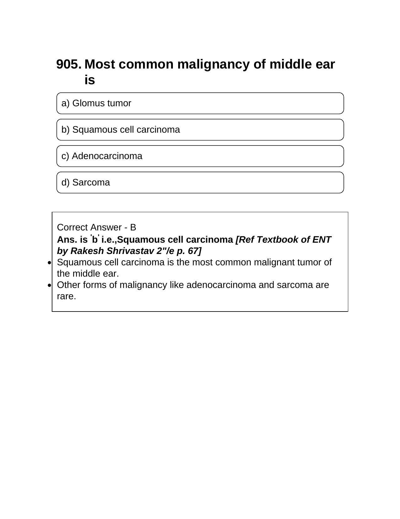 NEET PG 2016 Question Paper - Page 987
