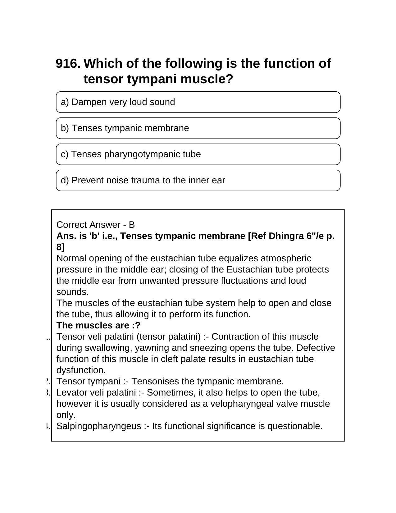 NEET PG 2016 Question Paper - Page 998