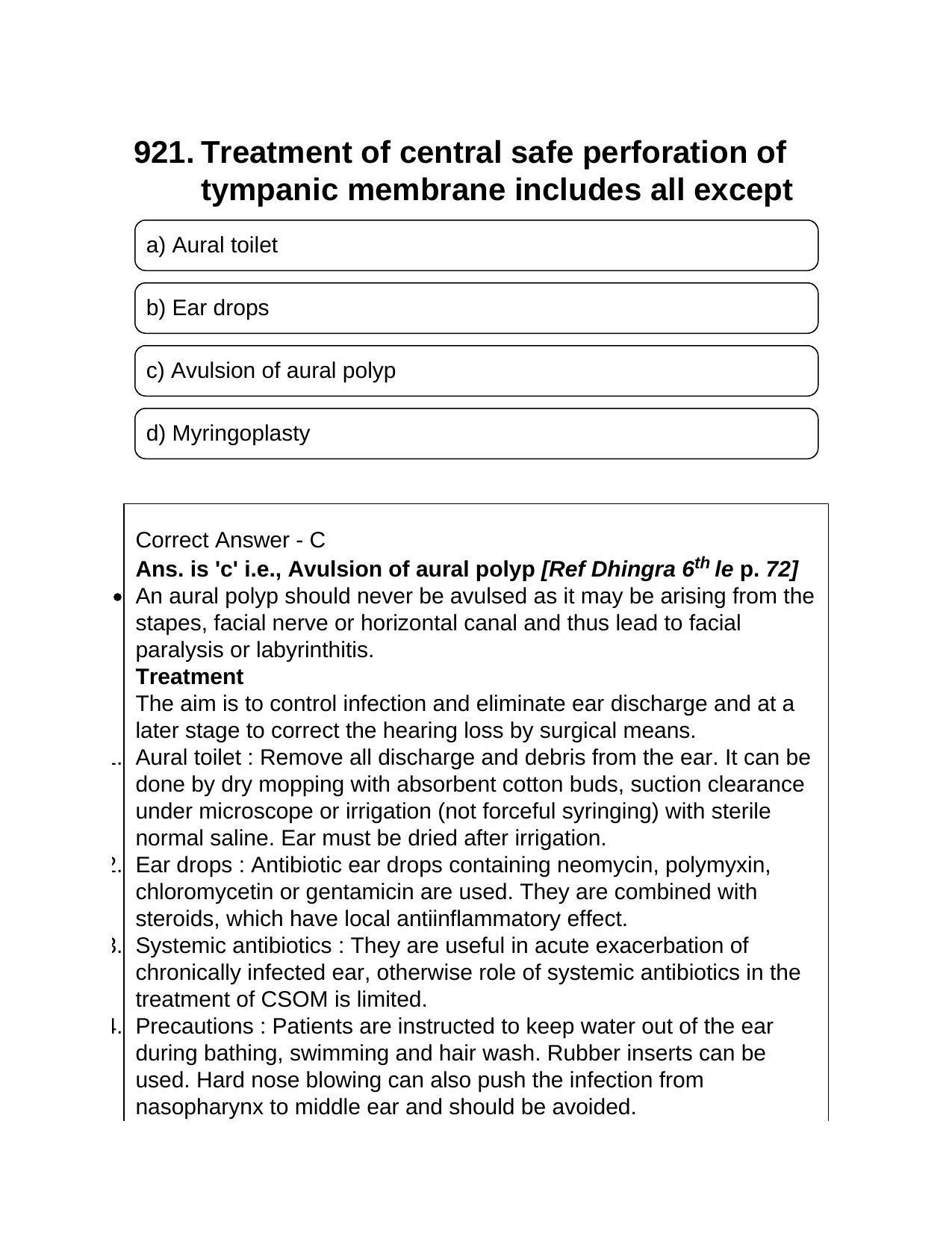NEET PG 2016 Question Paper - Page 1005