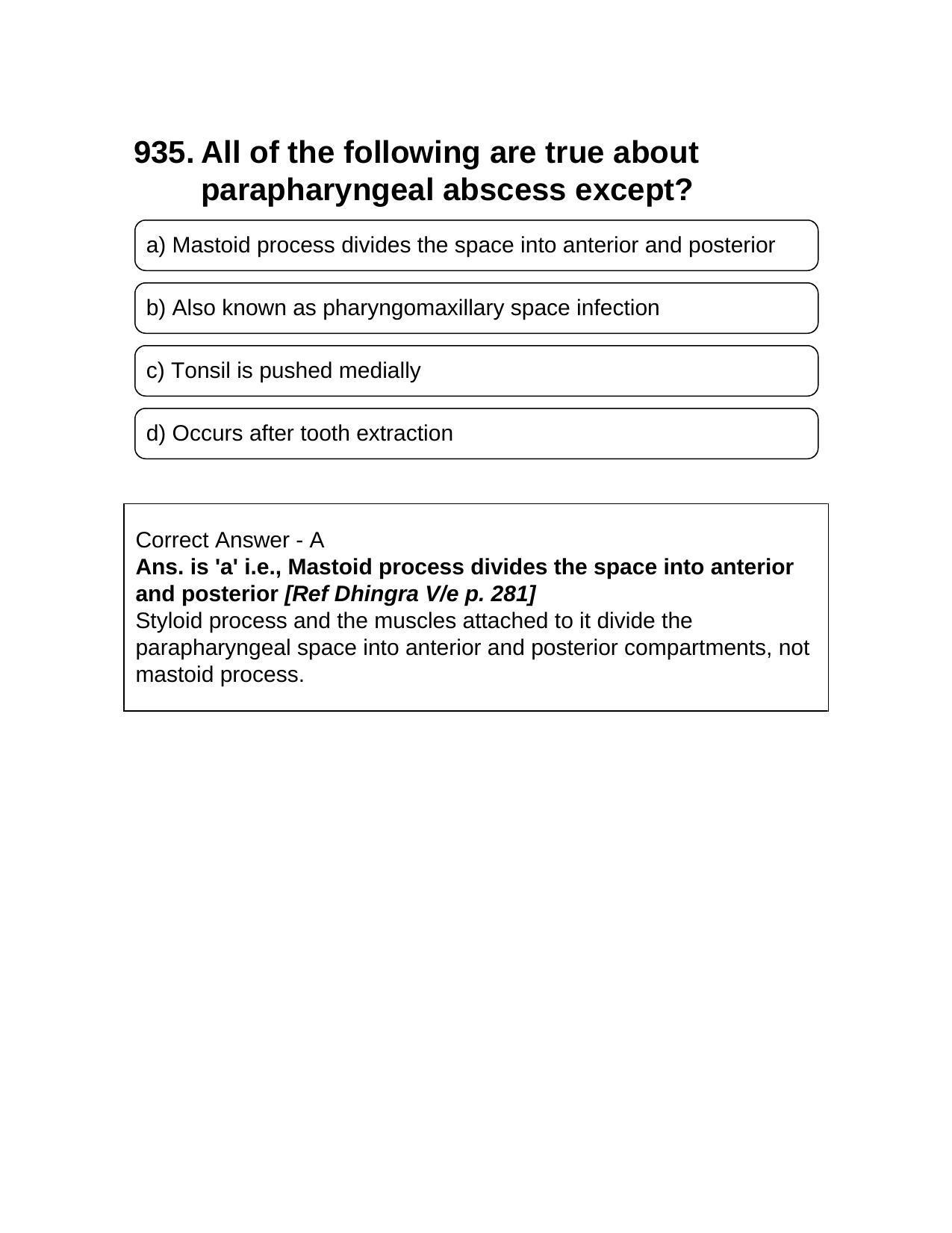 NEET PG 2016 Question Paper - Page 1021