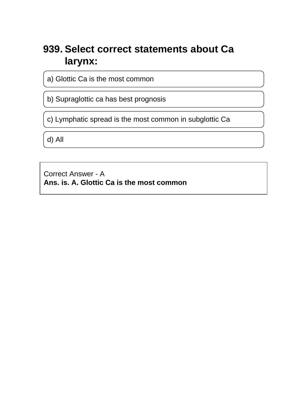 NEET PG 2016 Question Paper - Page 1025