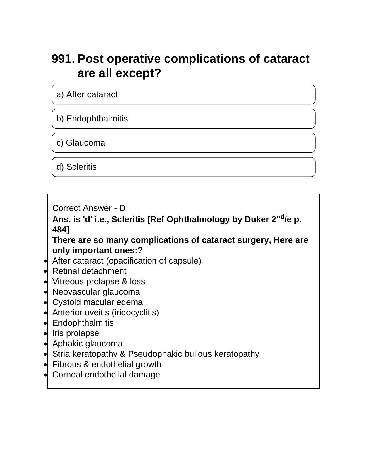 NEET PG 2016 Question Paper - Page 1081