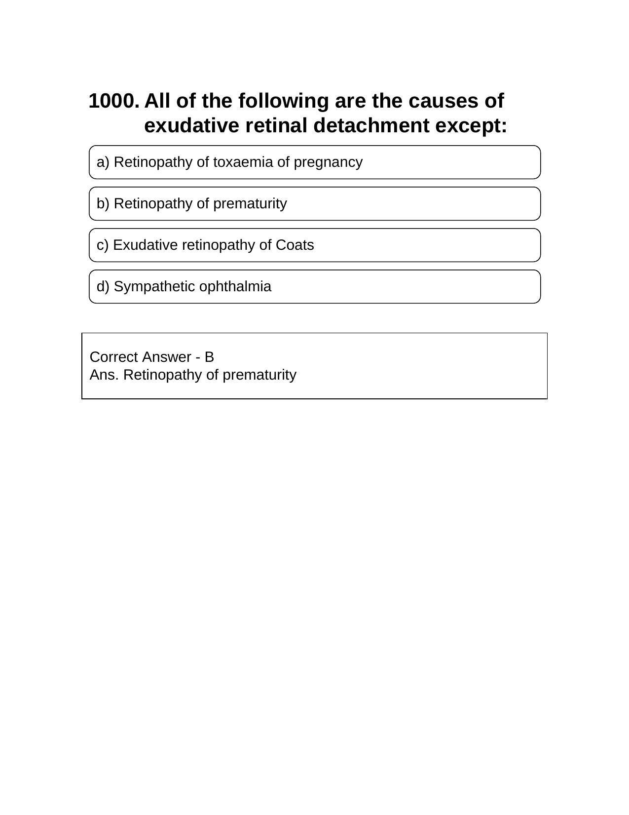 NEET PG 2016 Question Paper - Page 1091