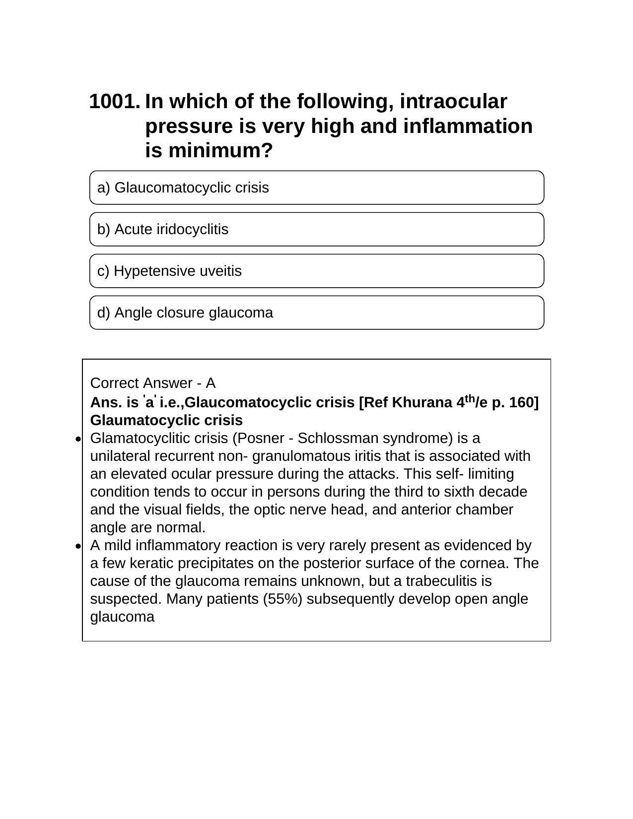 NEET PG 2016 Question Paper - Page 1092