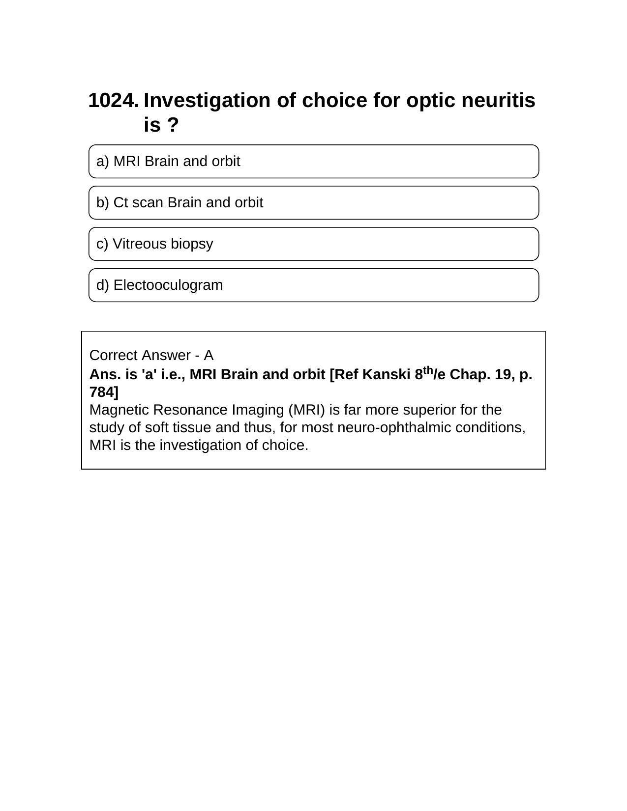 NEET PG 2016 Question Paper - Page 1118
