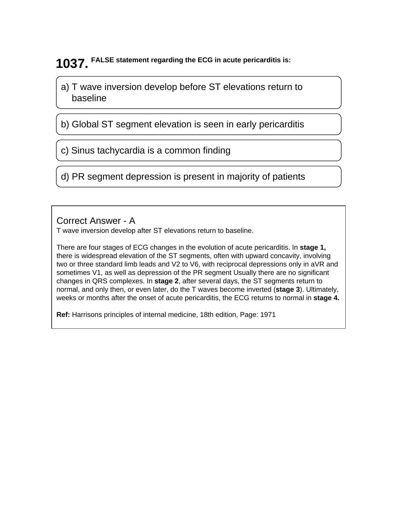 NEET PG 2016 Question Paper - Page 1133