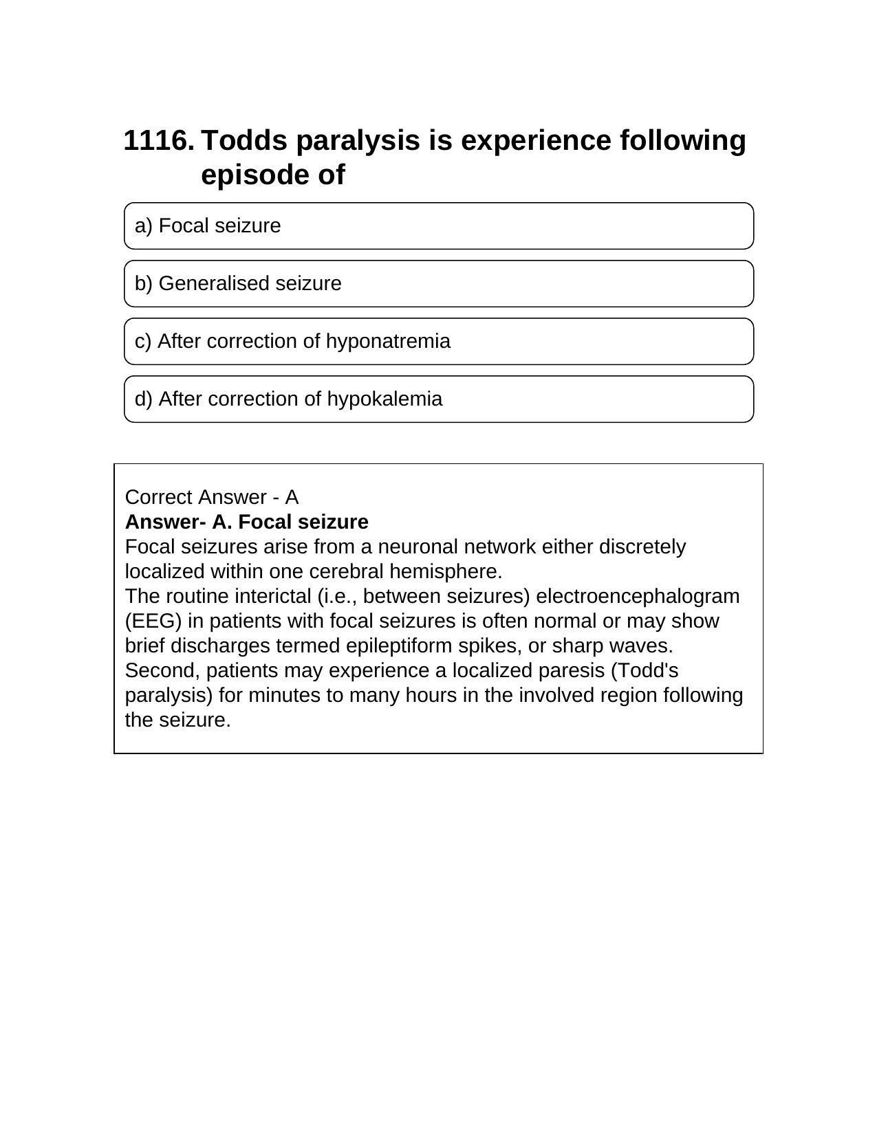 NEET PG 2016 Question Paper - Page 1214
