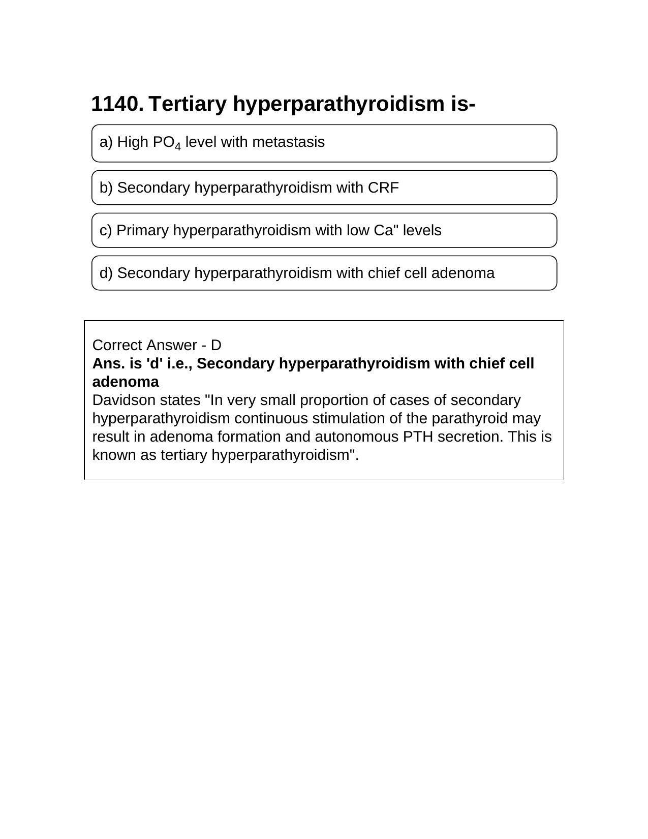 NEET PG 2016 Question Paper - Page 1239