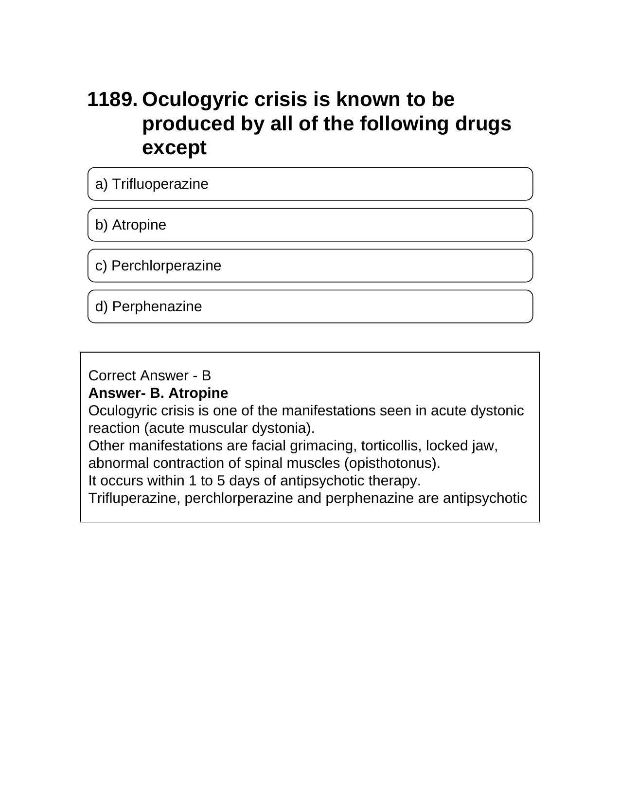NEET PG 2016 Question Paper - Page 1291