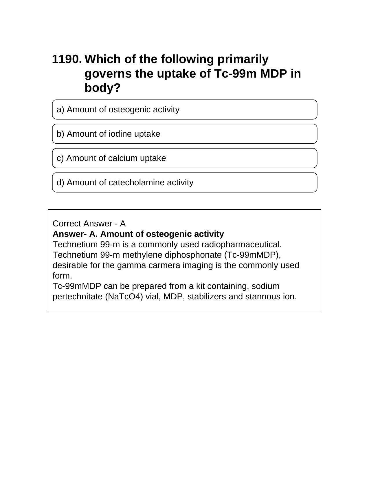 NEET PG 2016 Question Paper - Page 1292