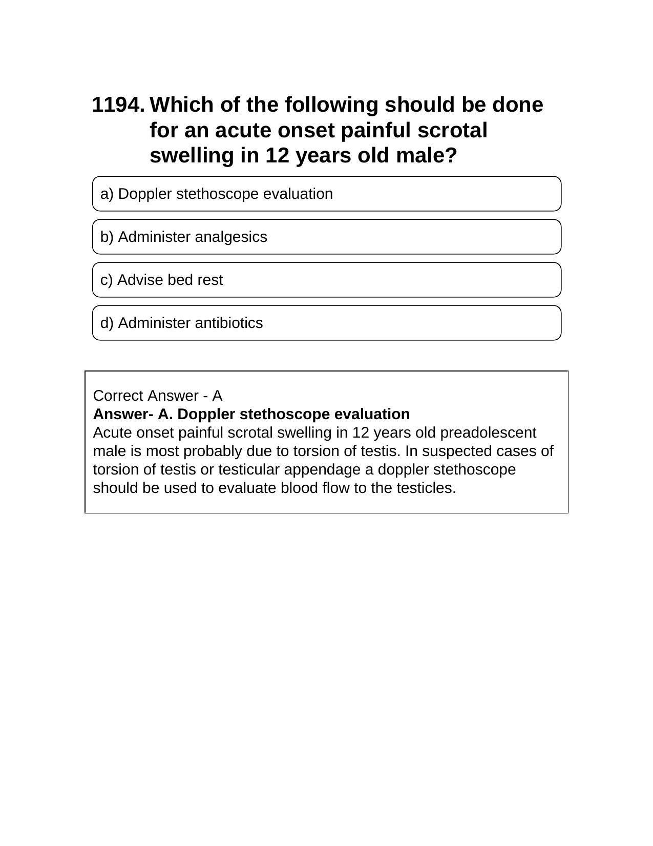NEET PG 2016 Question Paper - Page 1296