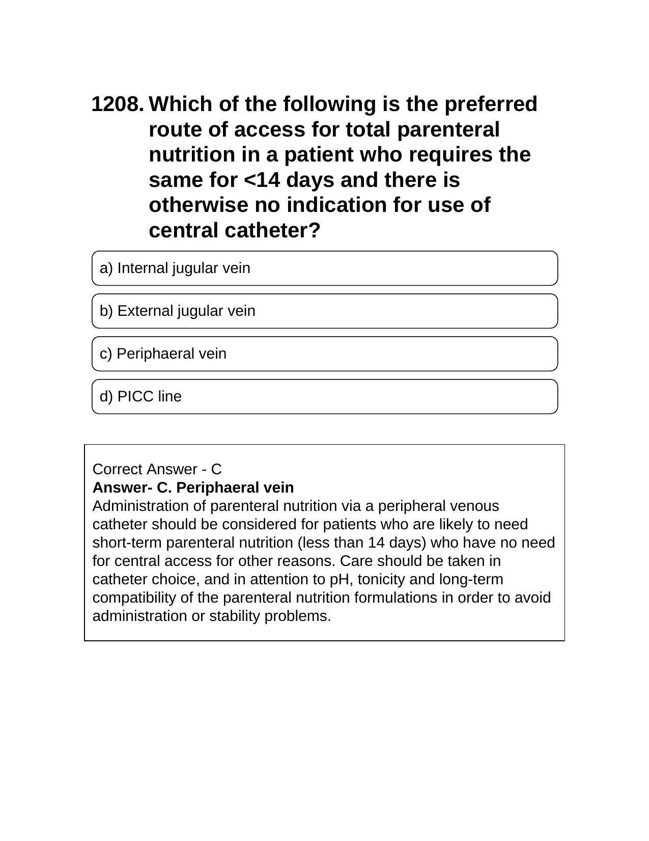 NEET PG 2016 Question Paper - Page 1312