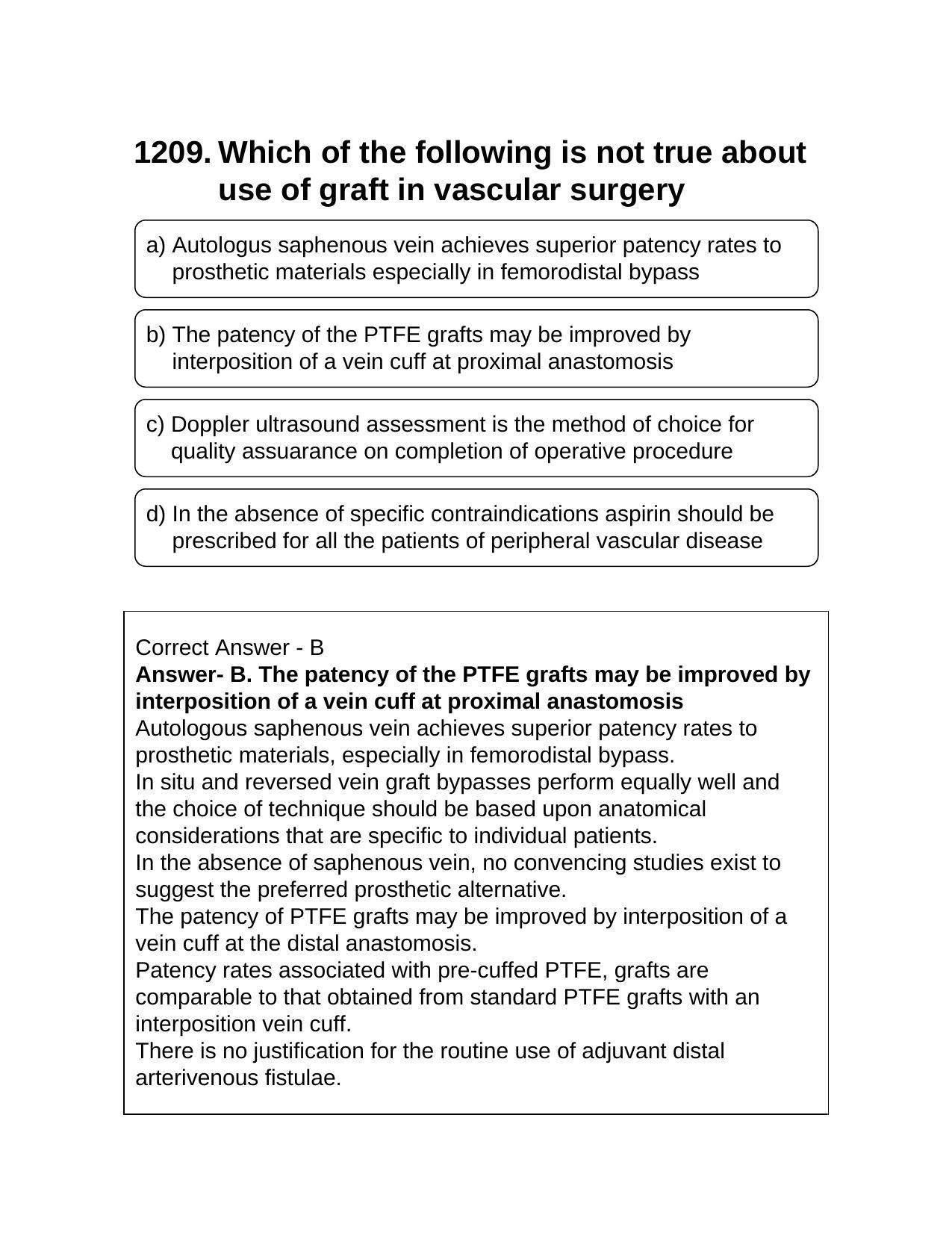 NEET PG 2016 Question Paper - Page 1313