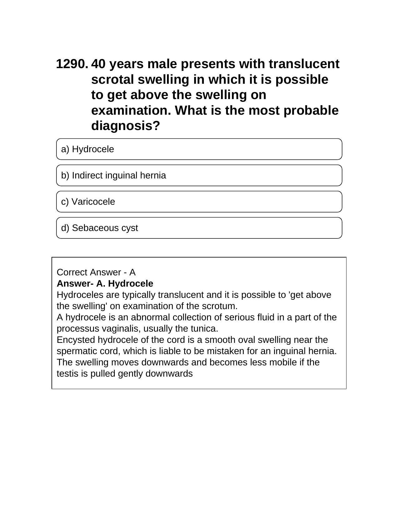 NEET PG 2016 Question Paper - Page 1400