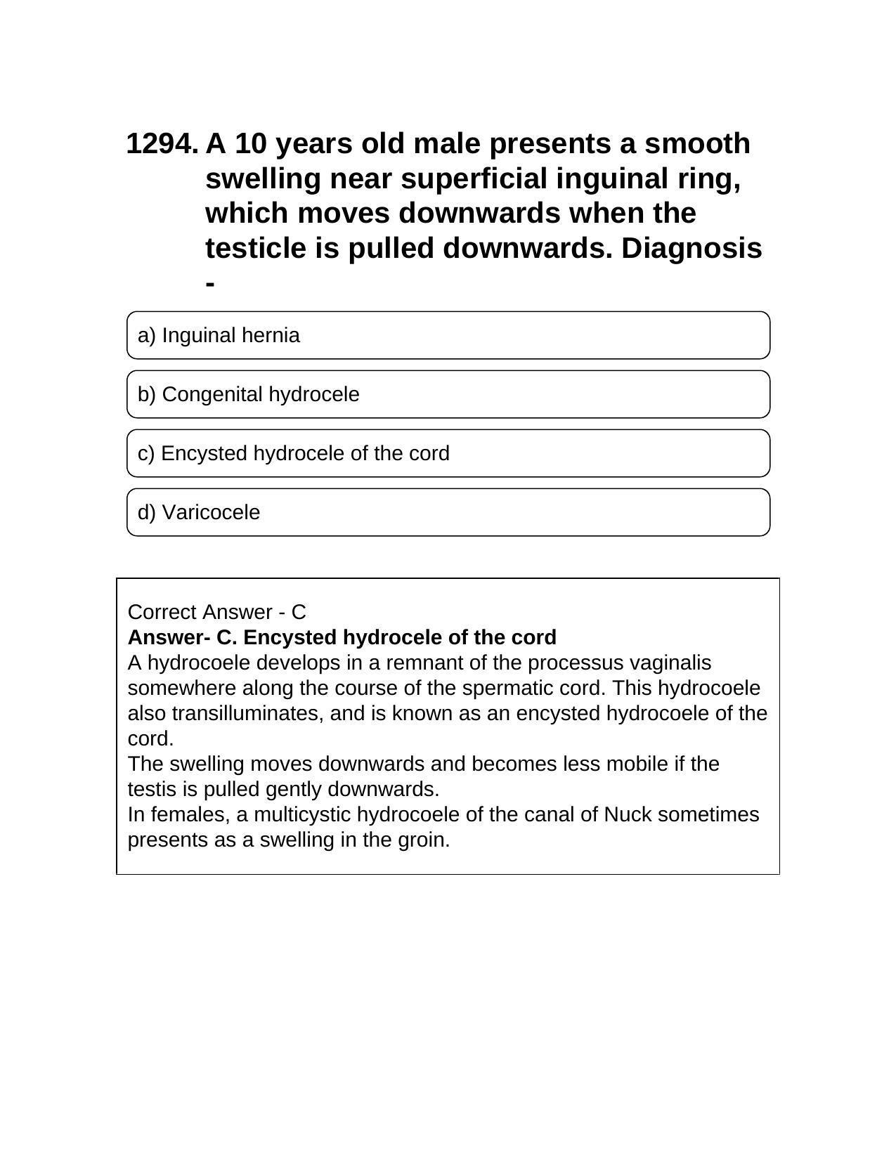 NEET PG 2016 Question Paper - Page 1405