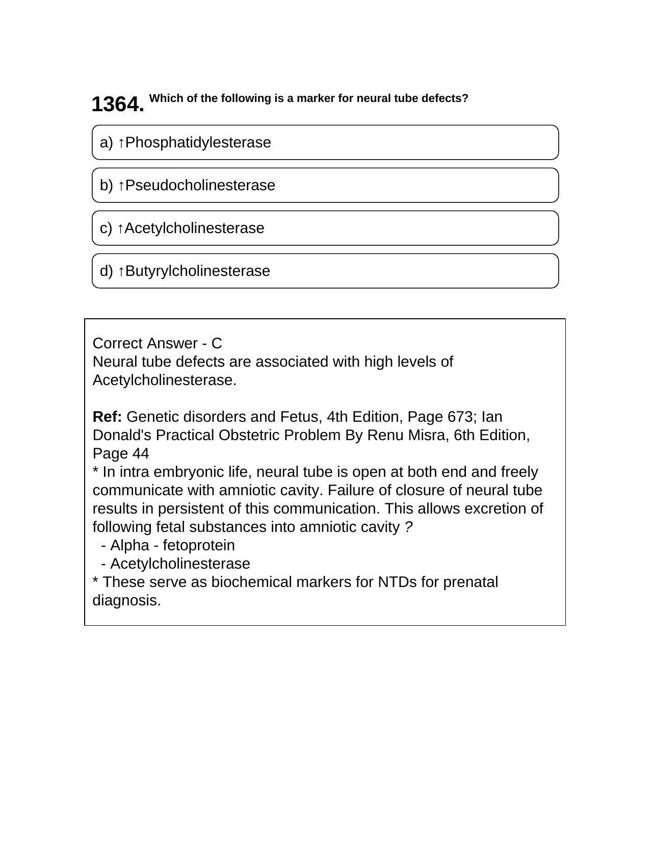 NEET PG 2016 Question Paper - Page 1480