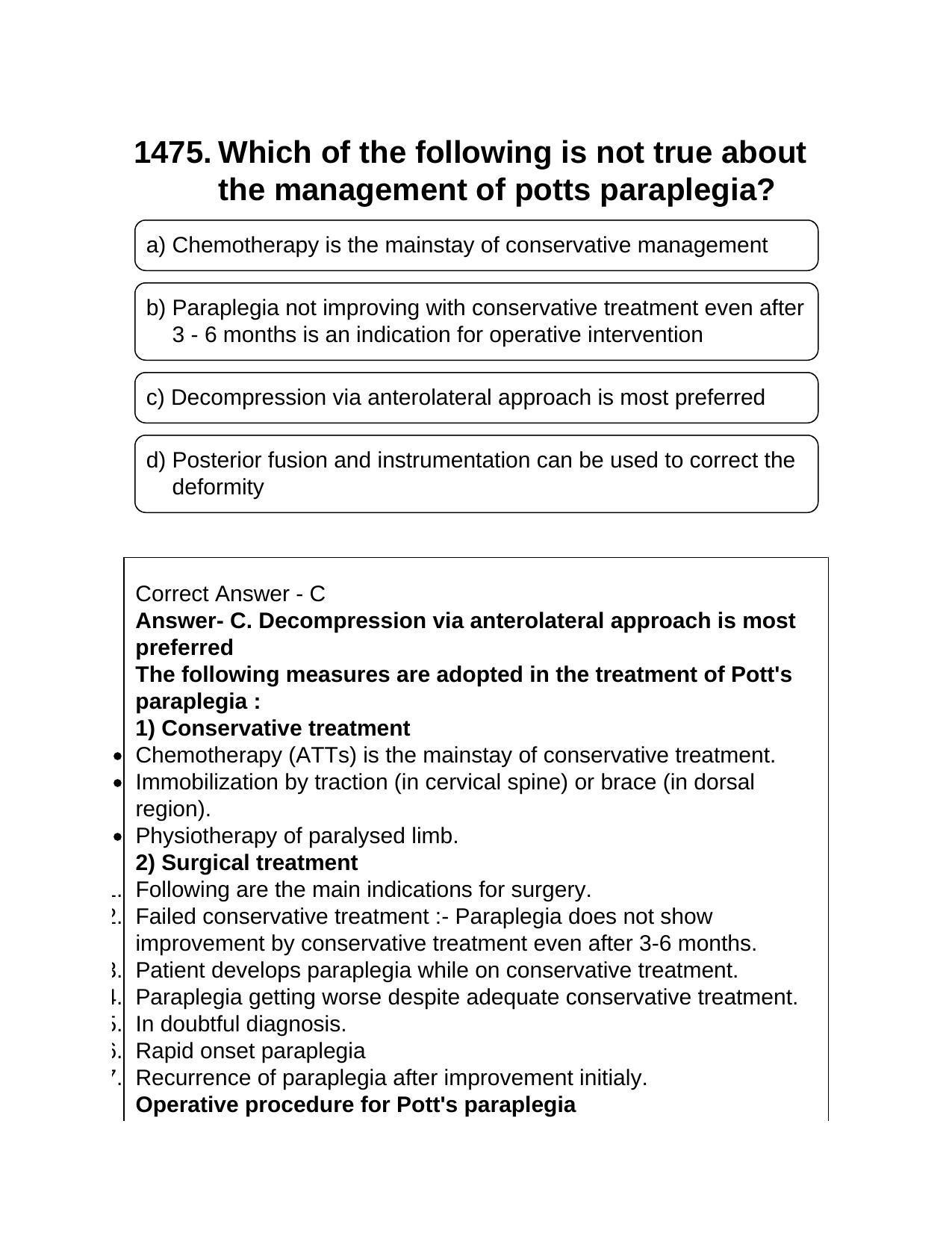 NEET PG 2016 Question Paper - Page 1594
