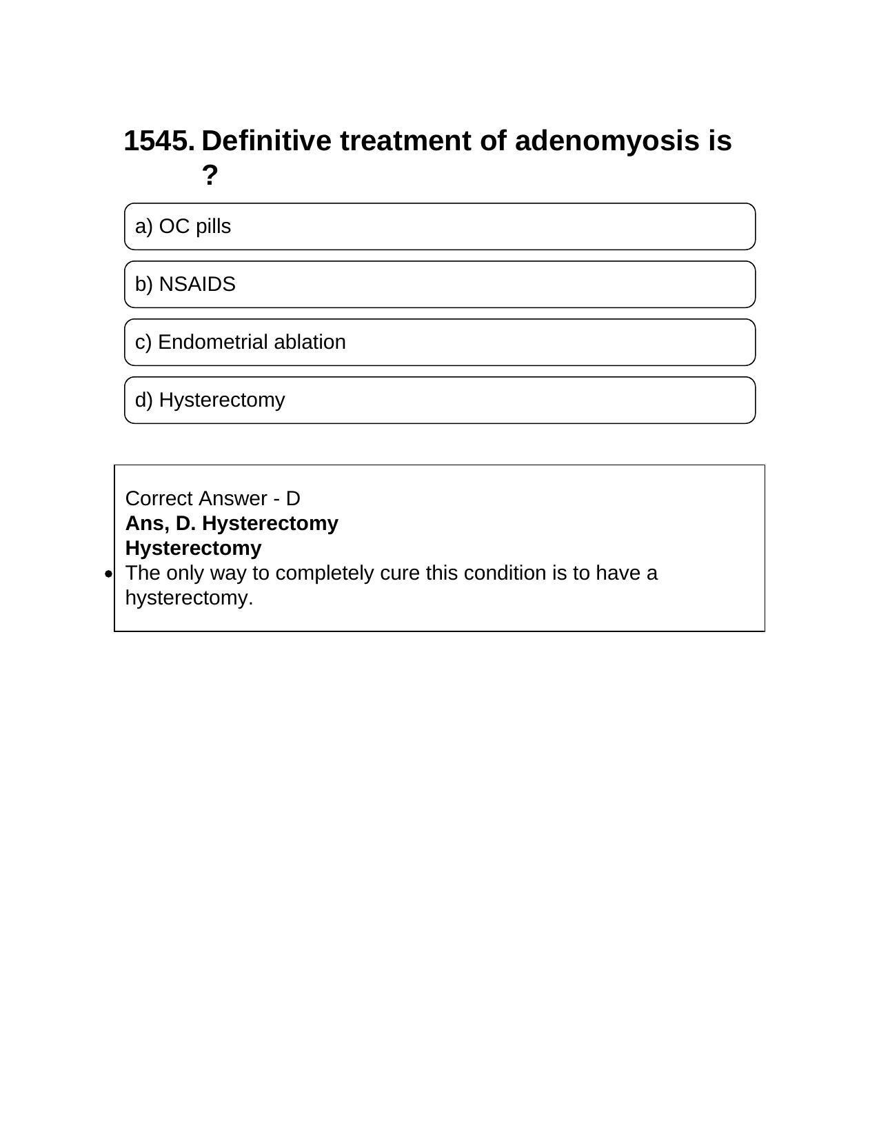 NEET PG 2016 Question Paper - Page 1666