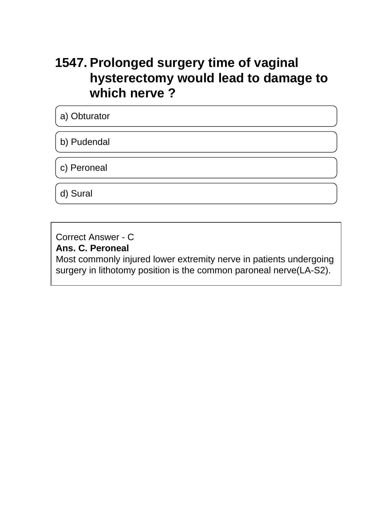 NEET PG 2016 Question Paper - Page 1668