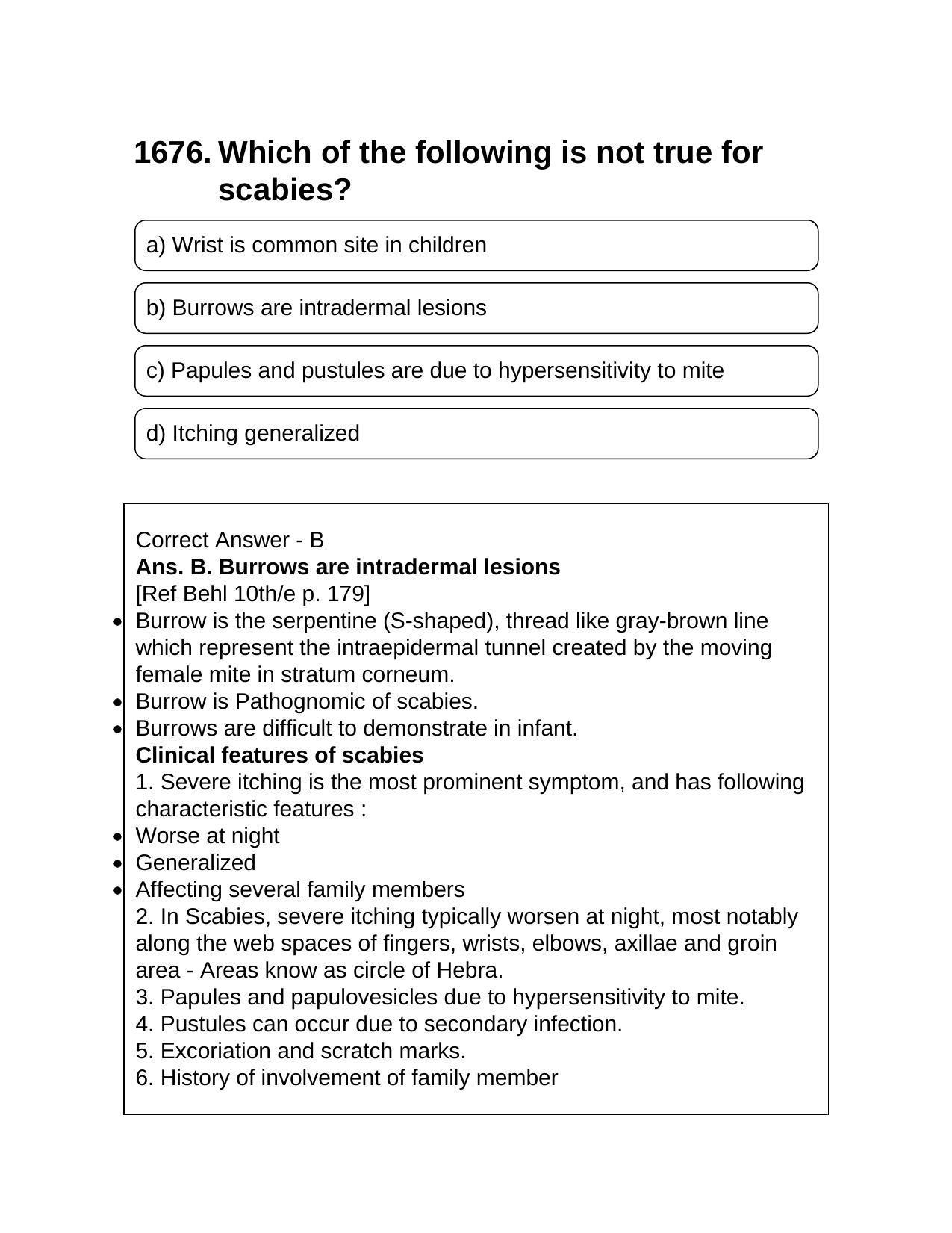 NEET PG 2016 Question Paper - Page 1800