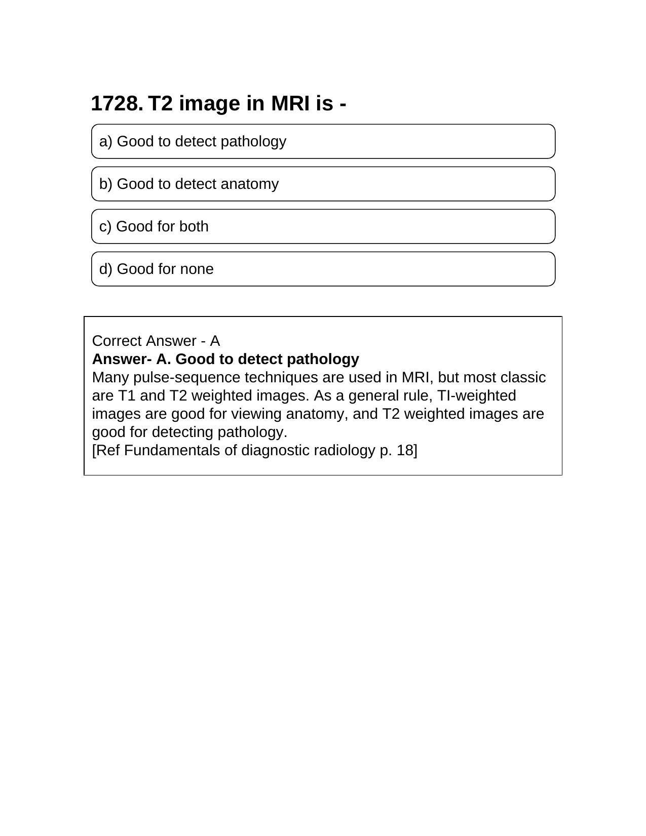 NEET PG 2016 Question Paper - Page 1853
