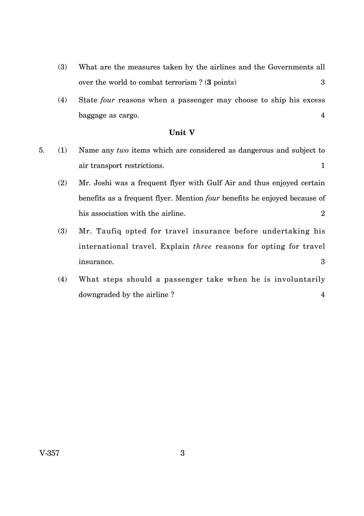 Goa Board Class 12 Web Technology (March 2019) Question Paper - Page 3