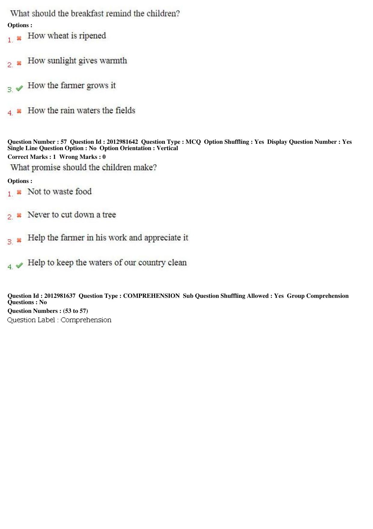 MP CPCT 16th Feb 2019 CPCT Question Paper Shift 2 - Page 38