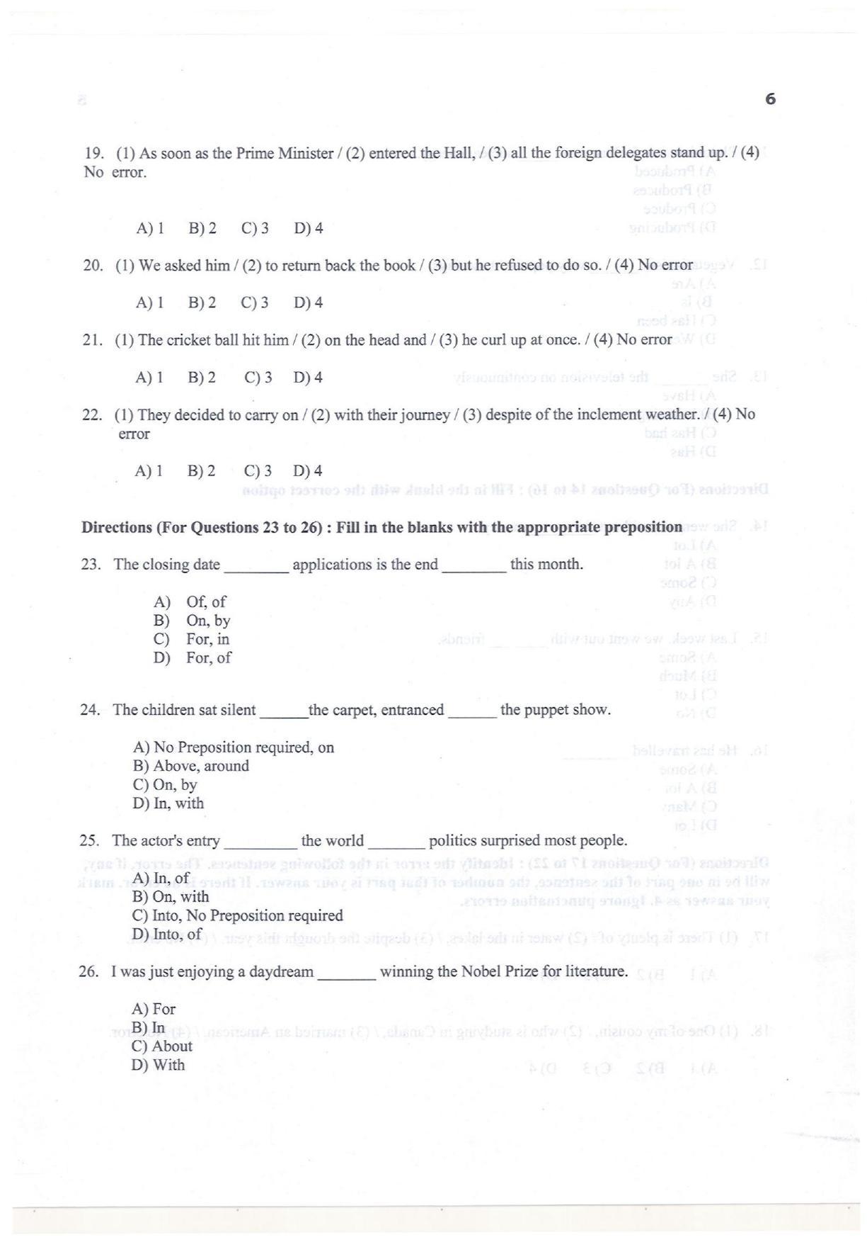 KMAT Question Papers - April 2018 - IndCareer Docs