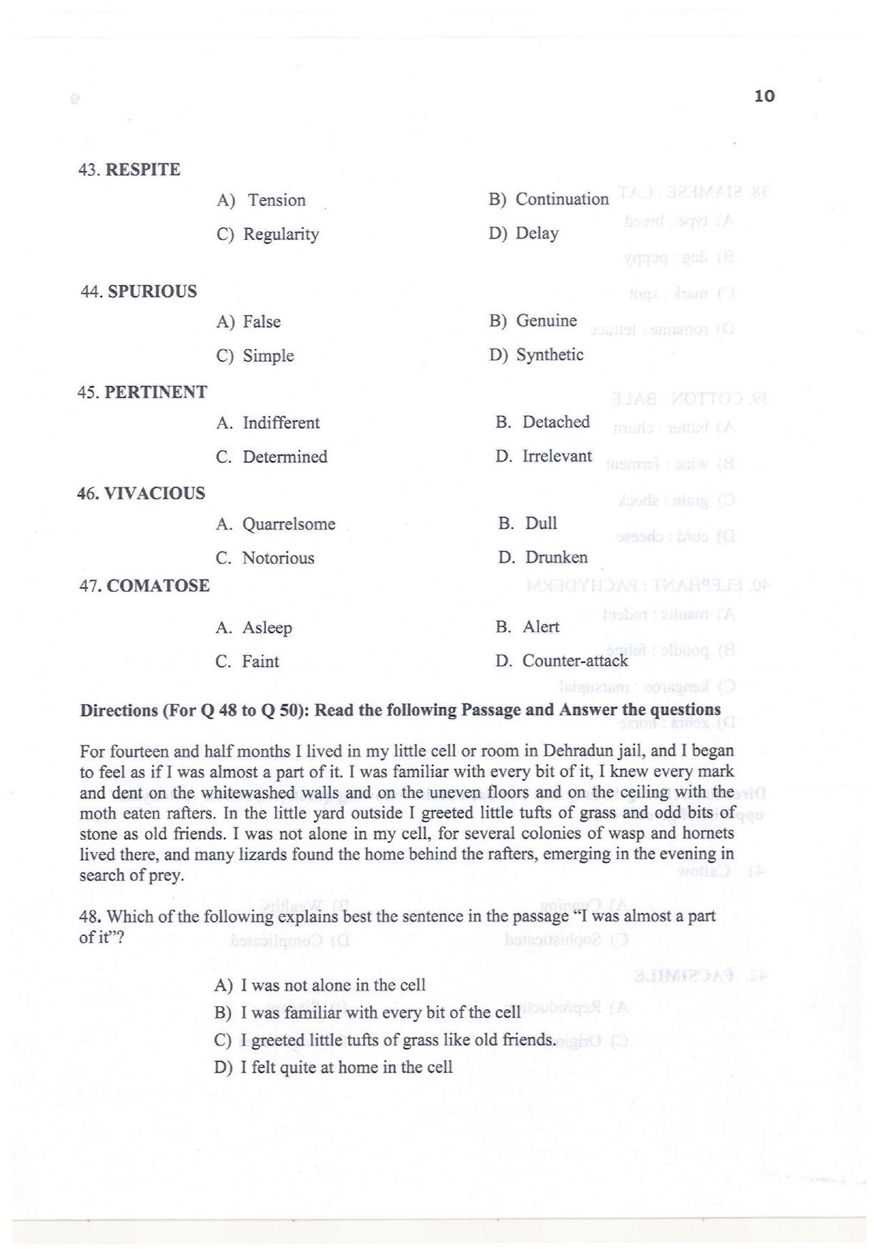 KMAT Question Papers - April 2018 - Page 8