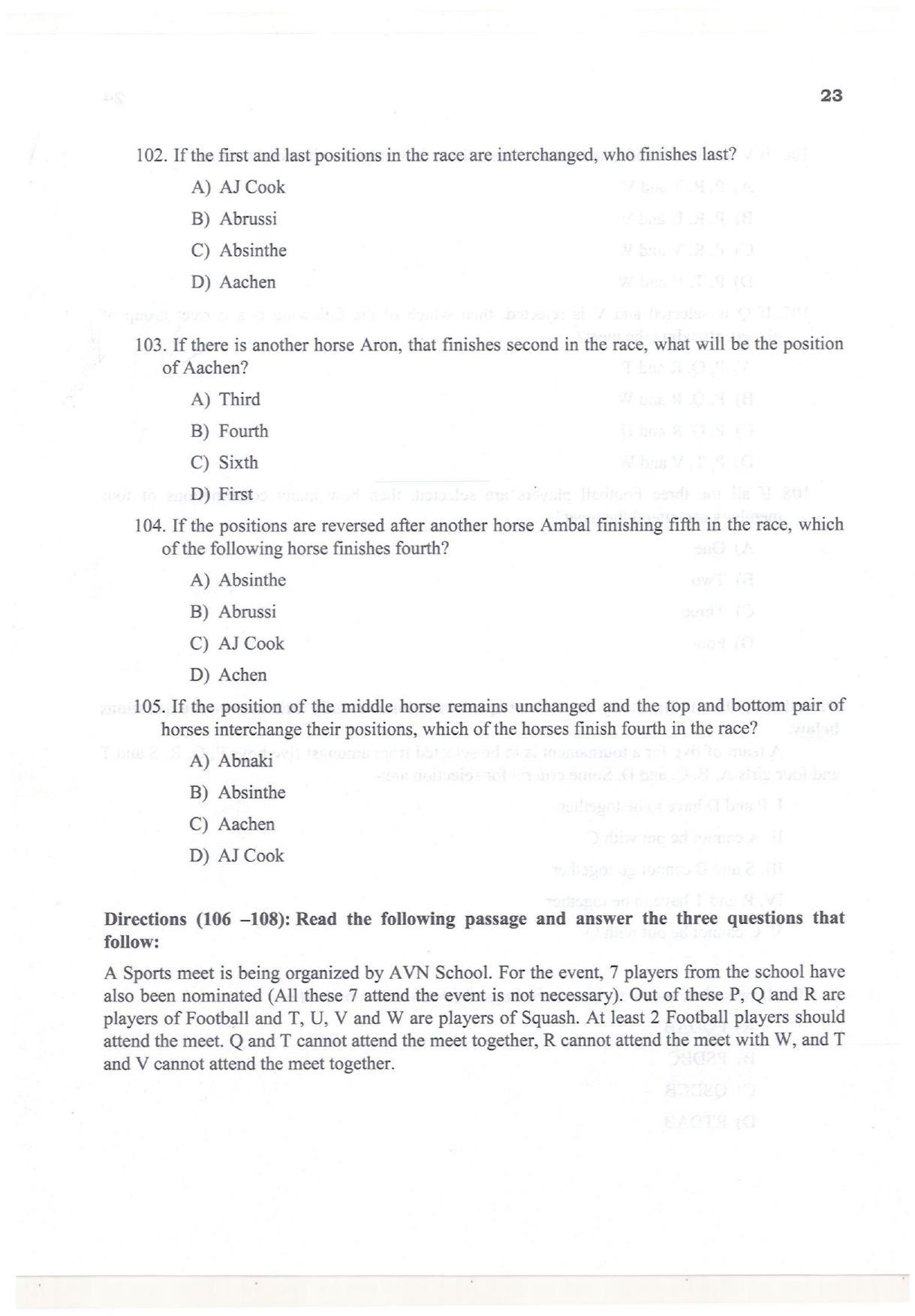 KMAT Question Papers - April 2018 - Page 21