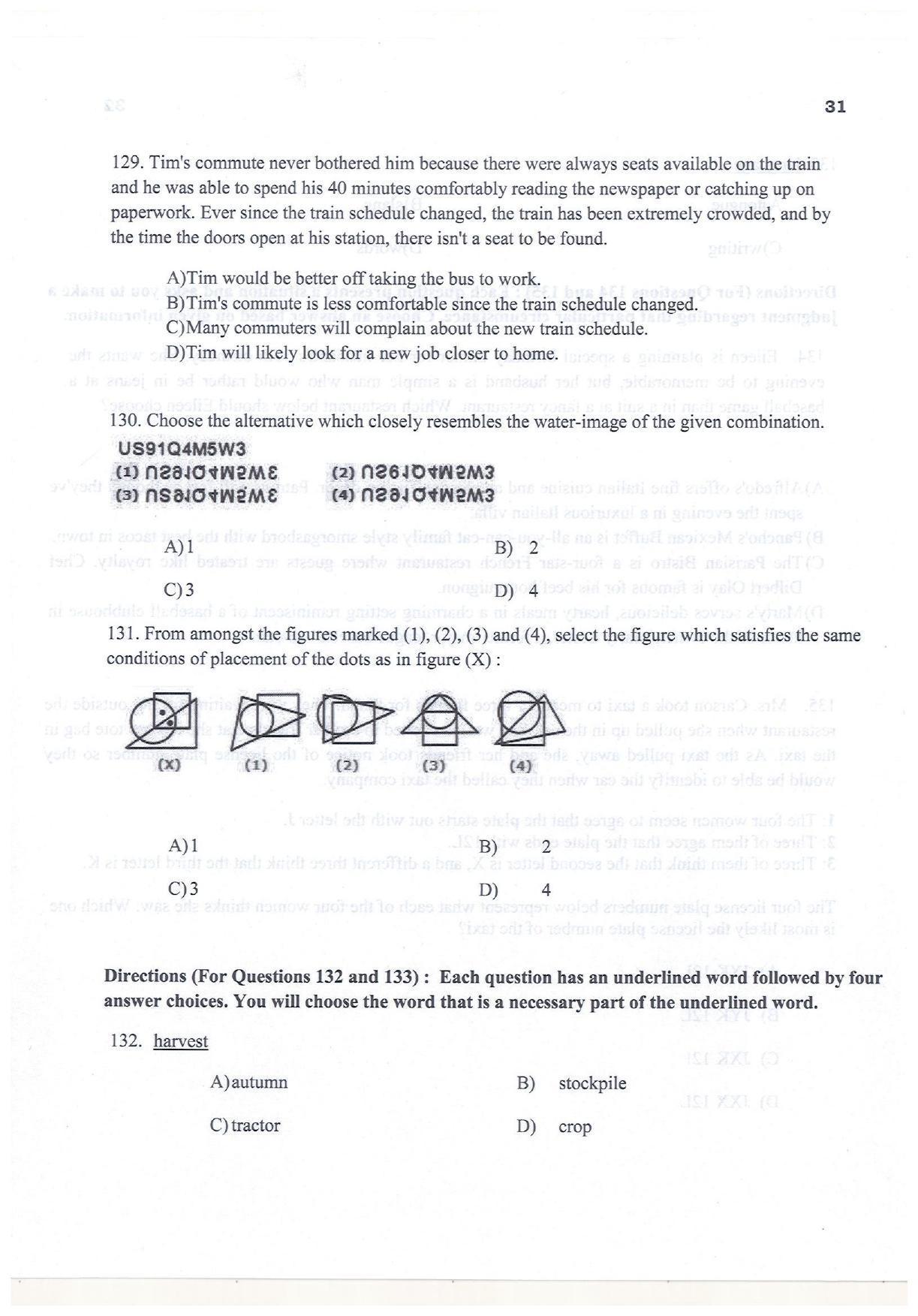 KMAT Question Papers - April 2018 - Page 29