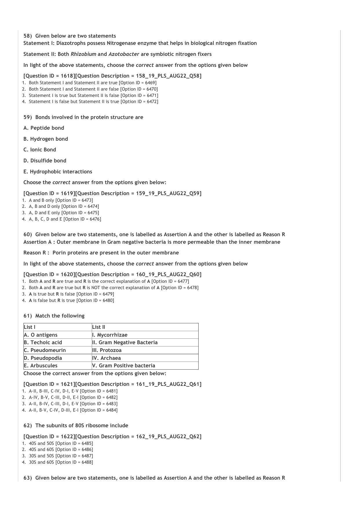 ICAR AIEEA PG 2022 PLANT SCIENCES Question Paper - Page 13